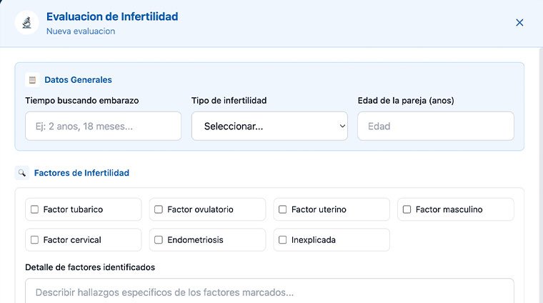 Evaluación infertilidad